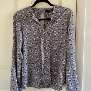 Banana republic floral dress shirt